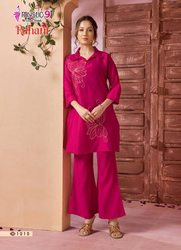 Mystic9 ruhani vol 1 coord set Kurti suppliers in India